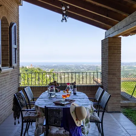 ヴィラ Belvedere San Bartolo By Posarellivillas